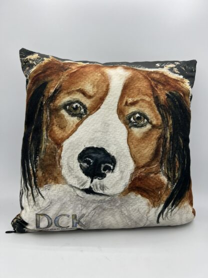Kissen DCK KOOIKERKUNST classic, schwarz