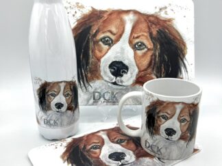 Set Tasse, Flasche, kleines & großes Brettchen DCK KOOIKERKUNST classic