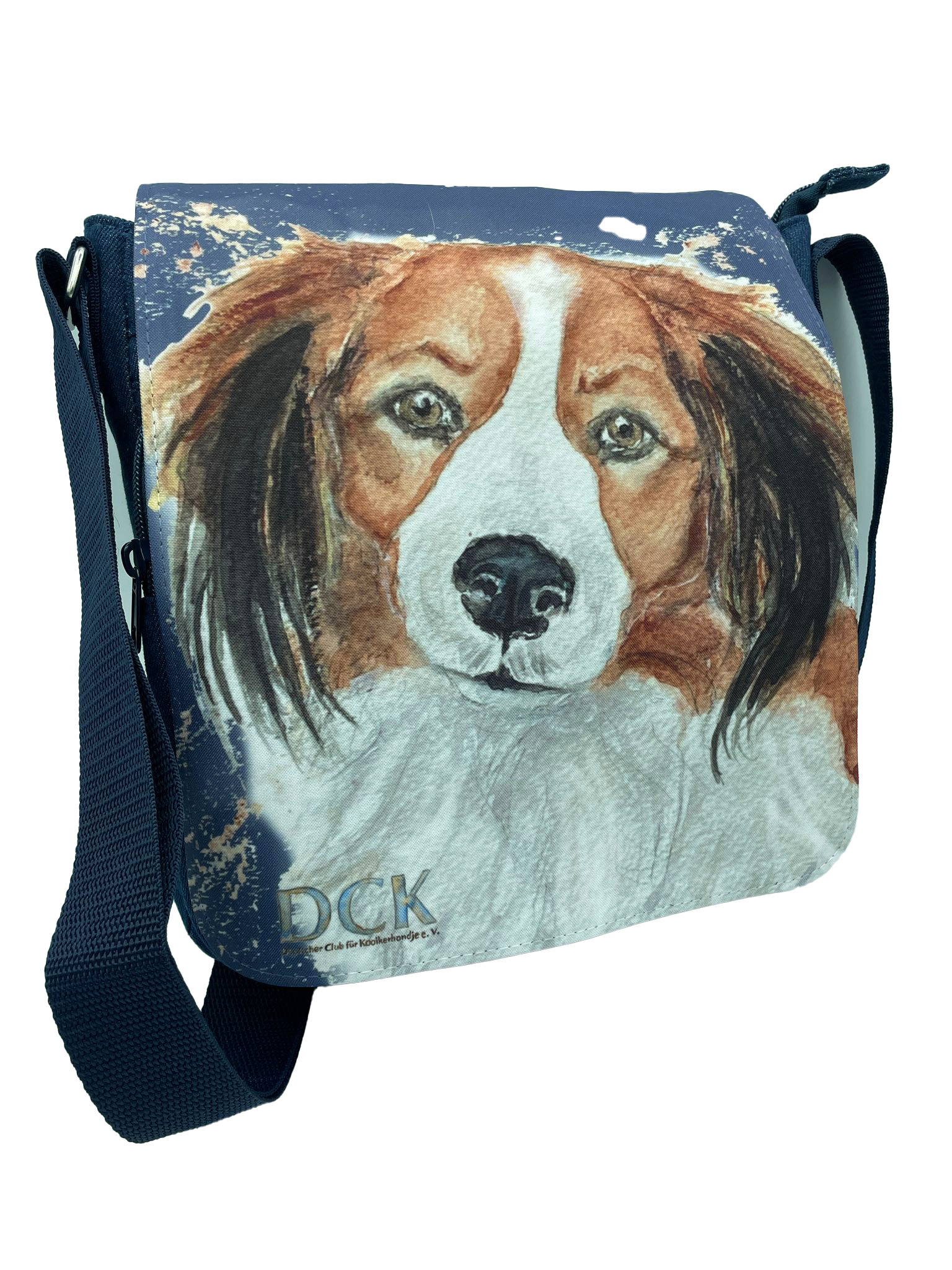 Schultertasche aus Jeansstoff DCK KOOIKERKUNST classic