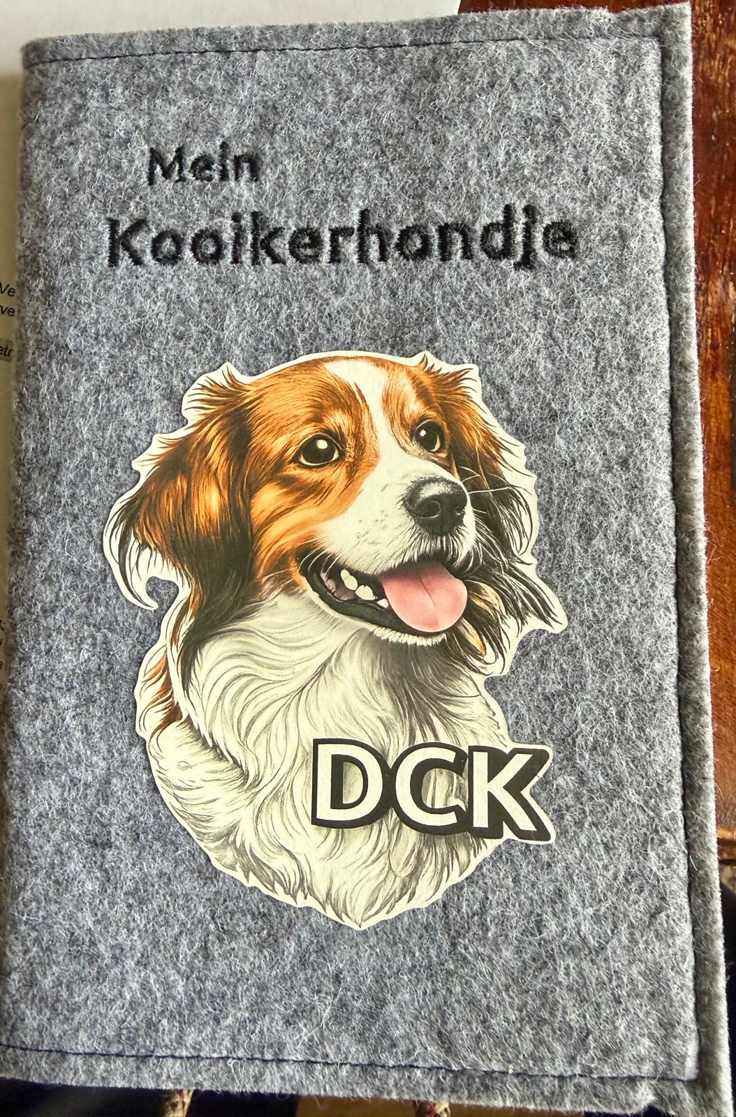 Impfpasshülle "Mein Kooikerhondje" DCK